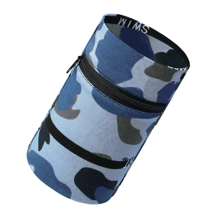 Fabric armband on the arm for running fitness camo blue - Sport products<<<HurtelXML