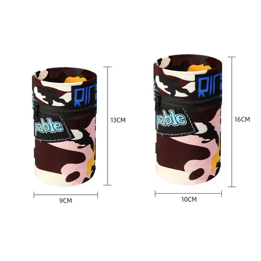 Fabric armband on the arm for running fitness camo blue - Sport products<<<HurtelXML