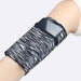 Fabric armband on the arm for running fitness camo blue - Sport products<<<HurtelXML