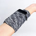 Fabric armband on the arm for running fitness camo blue - Sport products<<<HurtelXML