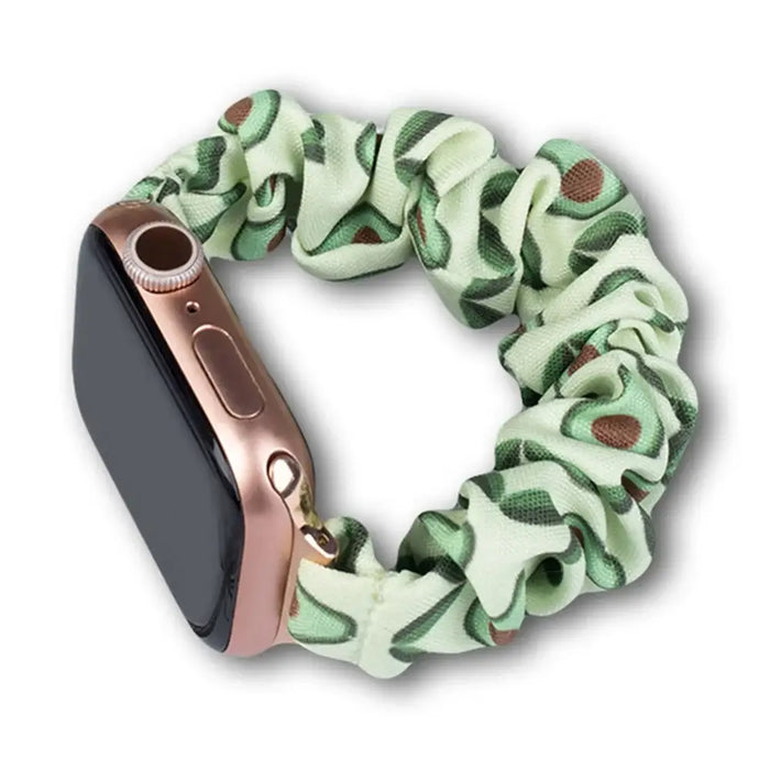 Fabric band for Apple Watch 42 / 44 / 45 mm strap bracelet rubber band - avocado - Smartwatch straps