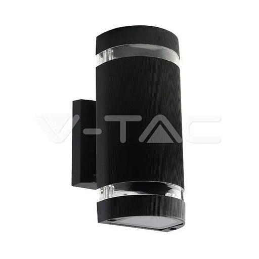 FACADE FIXTURE E27 BI-DIRECTIONAL CIRCLE IP44 BLACK V-TAC - Фасадни тела<<<Външно