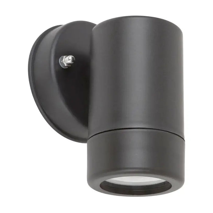 FACADE LUMINAIRE ONE-WAY GU10 IP44 BLACK RABALUX MEDINA - Фасадни тела<<<Външно