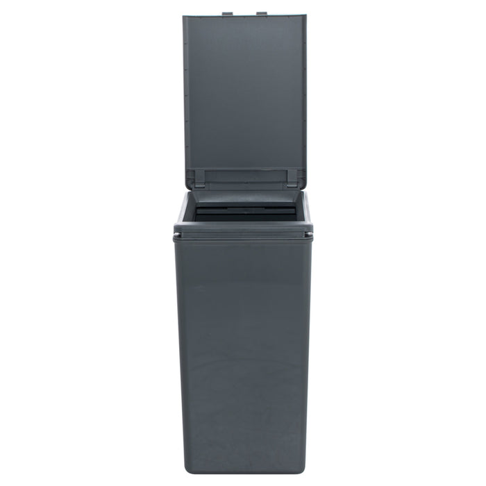 WASTE BIN 20L GREY FACKELMANN OSLO TOUCH