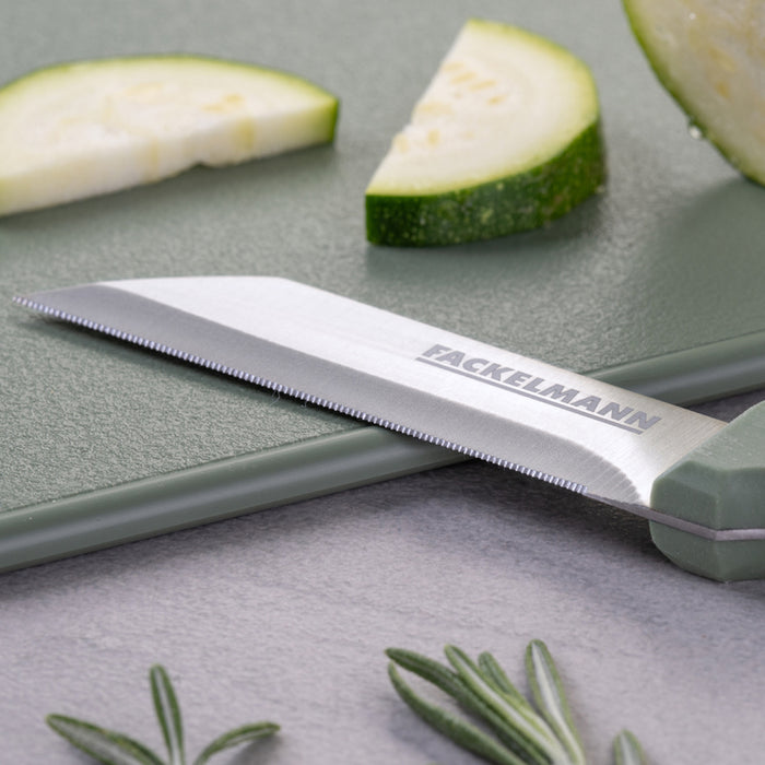 VEGETABLE KNIFE 8 CM GREEN FACKELMANN