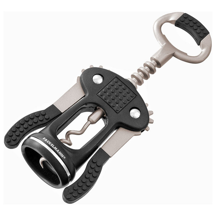 FACKELMANN CORK LEVER WITH BLACK HANDLE CORK LEVER WITH BLACK HANDLE