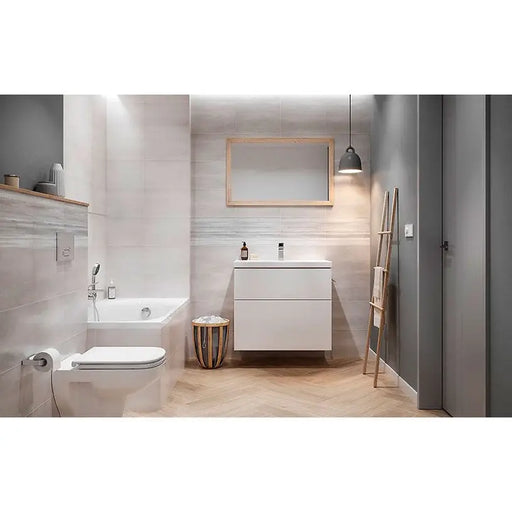 FAIANCE CERSANIT HARROW WHITE 25X40 CM - Стенни плочки и декорация<<<Плочки и лайстни<<<Баня<<<Praktiker&&&Стенни