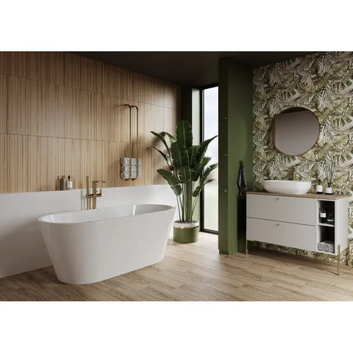 FAIANCE CERSANIT WHITE SATIN 20X60 CM - Стенни плочки и декорация<<<Плочки и лайстни<<<Баня<<<Praktiker&&&Стенни плочки