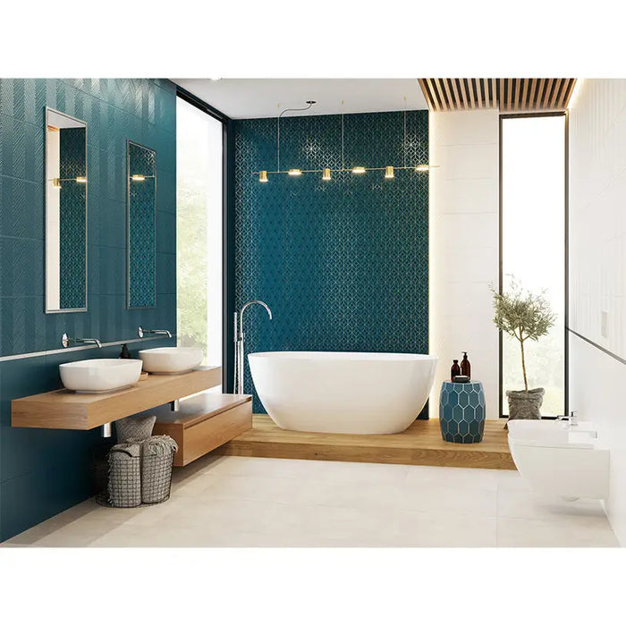 FAIENCE CERAMICA COLOR BLUE MAT 30X60 CM - Стенни плочки и декорация<<<Плочки и лайстни<<<Баня<<<Praktiker&&&Стенни