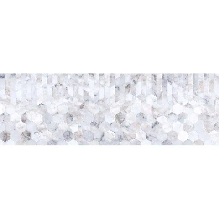 FAIENCE DECOR KAI JOYA HEXAGONS 24.4X74.4 CM - Стенни плочки и декорация<<<Плочки и лайстни<<<Баня<<<Praktiker&&&Стенни