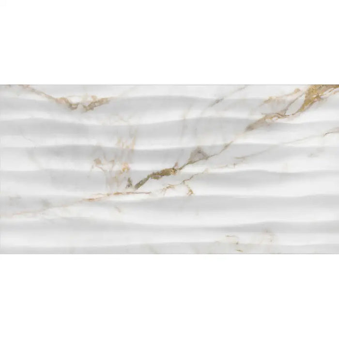 FAIENCE KAI BREEZE WAVE WHITE 30X60 CM - Стенни плочки и декорация<<<Плочки и лайстни<<<Баня<<<Praktiker