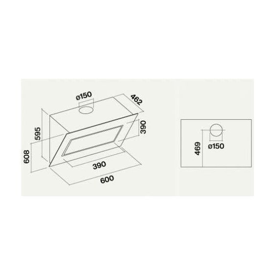 Hood FALMEC QUASAR 60 cm