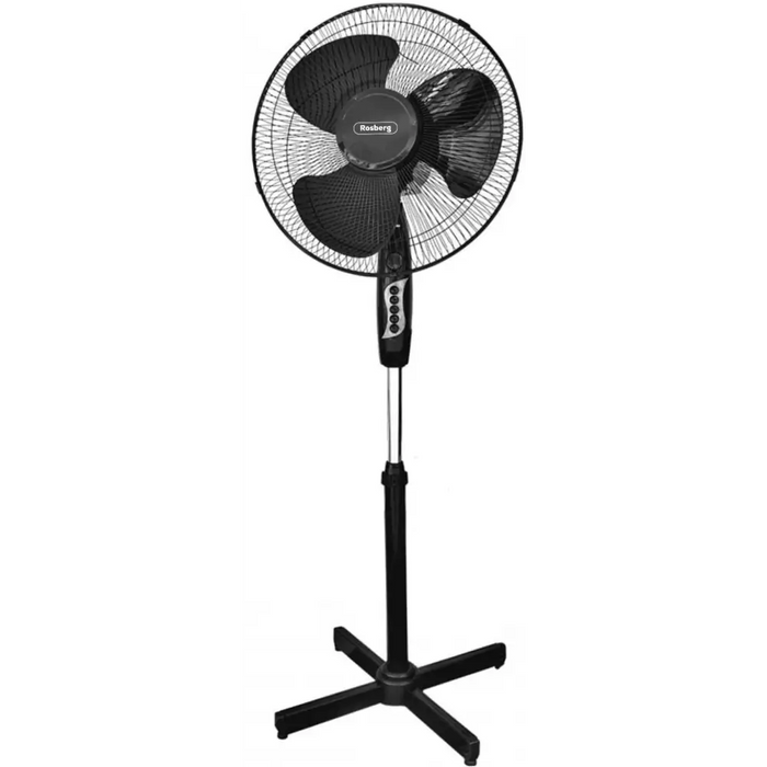 Fan Rosberg R51760A Black - Стандартни<<<Вентилатори<<<Климатици и отопление<<<TechMart