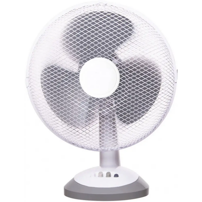 Fan Rosberg R51760B12 White/Grey - Стандартни<<<Вентилатори<<<Климатици и отопление<<<TechMart