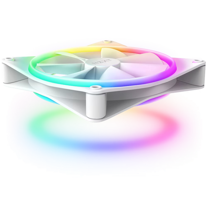 Fan set NZXT F140 RGB Duo White 2pcs RGB Controller - Вентилатори<<<Компютърни компоненти<<<ValiAPI&&&Cooling