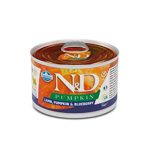 FARMINA N&D Dog Lamb Pumpkin Blueberry Adult Mini – wet dog food – 140g - Wet foodDLP-KAM<<<For the dogDLP<<<ActionPL