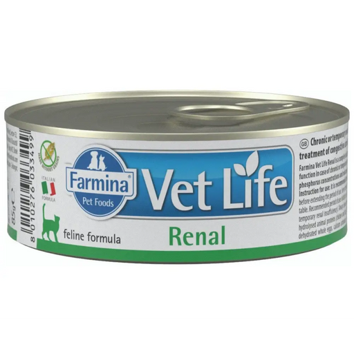 Farmina Vet Life Diet CAT Renal 85 g - Wet food for a catVET-KMK<<<VETVET<<<ActionPL