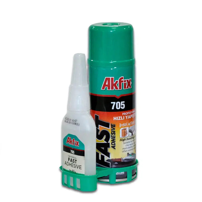 FAST-ADHESIVE 2K ADHESIVE 100 ML + 25 G AKFIX - Лепила<<<Лепила и ленти<<<Бои и лакове<<<Praktiker&&&Лепила<<<Лепила и