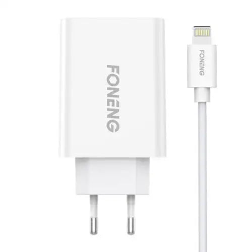 Fast charger Foneng 1x USB EU43 10.5W + USB Lightning cable - mains chargers<<<Chargers<<<GSM Accessories<<<InnproXML