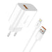 Fast charger Foneng 1x USB QC3.0 EU46 18W + USB Lightning cable - mains chargers<<<Chargers<<<GSM