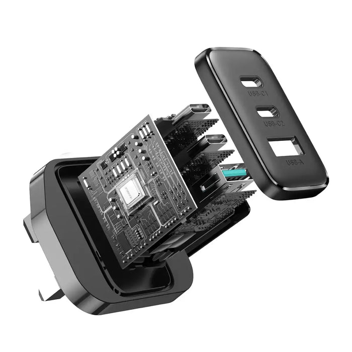 Fast Charger JR-TCF10 (EU) 32W 2C1A (Black) - mains chargers<<<Chargers<<<GSM Accessories<<<InnproXML&&&Cell phone USB