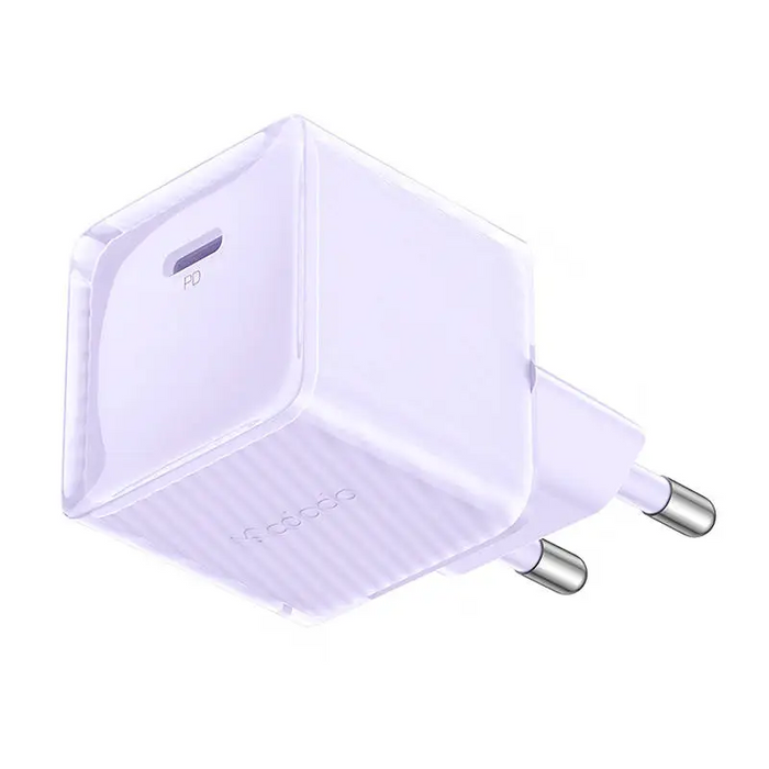Fast Charger McDodo CH-3773 20W GaN (purple) - mains chargers<<<Chargers<<<GSM Accessories<<<InnproXML