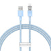 Fast Charging Cable Baseus Explorer USB to Lightning 2.4A 1M (blue) - USB to Lightning<<<USB cables<<<GSM