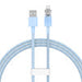 Fast Charging Cable Baseus Explorer USB to Lightning 2.4A 1M (blue) - USB to Lightning<<<USB cables<<<GSM