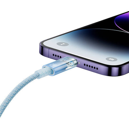 Fast Charging Cable Baseus Explorer USB to Lightning 2.4A 1M (blue) - USB to Lightning<<<USB cables<<<GSM