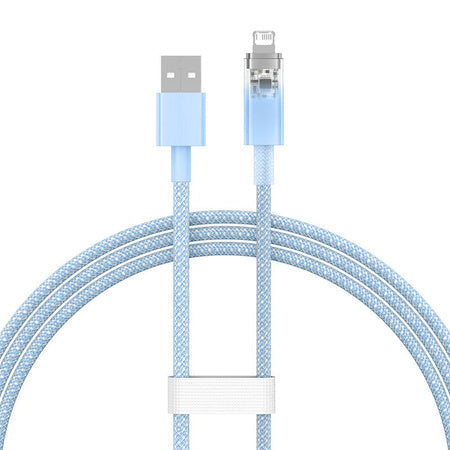Fast Charging Cable Baseus Explorer USB to Lightning 2.4A 1M (blue) - USB to Lightning<<<USB cables<<<GSM