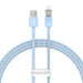 Fast Charging Cable Baseus Explorer USB to Lightning 2.4A 1M (blue) - USB to Lightning<<<USB cables<<<GSM