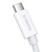 fast Charging Cable Baseus Superior 2 USB-C to USB-C 240W 1,8m (white) - USB-C to USB-C<<<USB cables<<<GSM