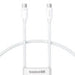 fast Charging Cable Baseus Superior 2 USB-C to USB-C 240W 1,8m (white) - USB-C to USB-C<<<USB cables<<<GSM
