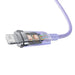 Fast Charging cable Baseus USB-A to Lightning Explorer Series 1m 2.4A (purple) - USB to Lightning<<<USB cables<<<GSM