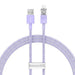 Fast Charging cable Baseus USB-A to Lightning Explorer Series 1m 2.4A (purple) - USB to Lightning<<<USB cables<<<GSM