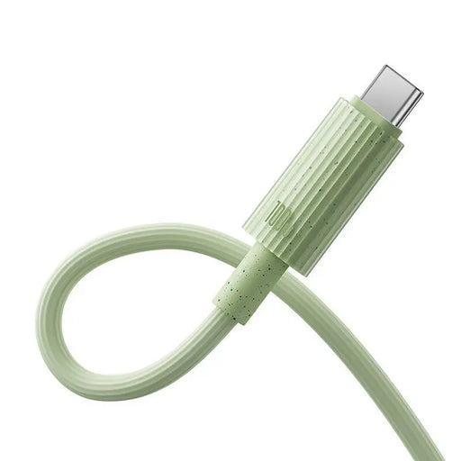 Fast Charging cable Baseus USB-C to USB-C Habitat Series 2m 100W (green) - USB-C to USB-C<<<USB cables<<<GSM