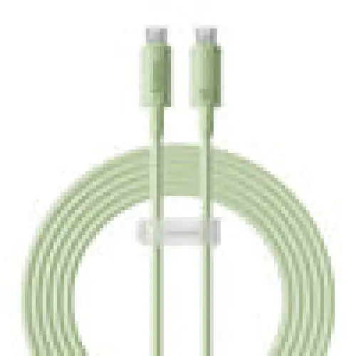 Fast Charging cable Baseus USB-C to USB-C Habitat Series 2m 100W (green) - USB-C to USB-C<<<USB cables<<<GSM