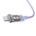 Fast Charging cable Baseus USB-C to Lightning Explorer Series 1m 20W (purple) - USB-C to Lightning<<<USB cables<<<GSM