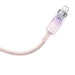 Fast Charging cable Baseus USB-C to Lightning Explorer Series 1m 20W (pink) - USB-C to Lightning<<<USB cables<<<GSM