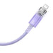 Fast Charging cable Baseus USB-C to Lightning Explorer Series 1m 20W (purple) - USB-C to Lightning<<<USB cables<<<GSM