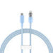 Fast Charging cable Baseus USB-C to Lightning Explorer Series 1m 20W (blue) - USB-C to Lightning<<<USB cables<<<GSM