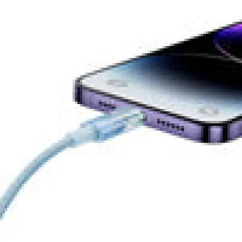 Fast Charging cable Baseus USB-C to Lightning Explorer Series 2m 20W (blue) - USB-C to Lightning<<<USB cables<<<GSM
