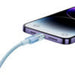 Fast Charging cable Baseus USB-C to Lightning Explorer Series 2m 20W (blue) - USB-C to Lightning<<<USB cables<<<GSM