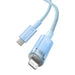 Fast Charging cable Baseus USB-C to Lightning Explorer Series 2m 20W (blue) - USB-C to Lightning<<<USB cables<<<GSM