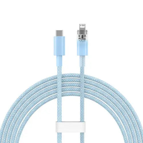 Fast Charging cable Baseus USB-C to Lightning Explorer Series 2m 20W (blue) - USB-C to Lightning<<<USB cables<<<GSM