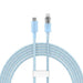 Fast Charging cable Baseus USB-C to Lightning Explorer Series 2m 20W (blue) - USB-C to Lightning<<<USB cables<<<GSM