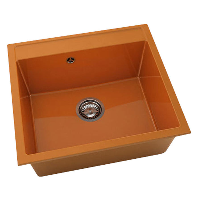 COMPOSITE KITCHEN SINK 51X56 CM. FAT 226 POLYMER MARBLE