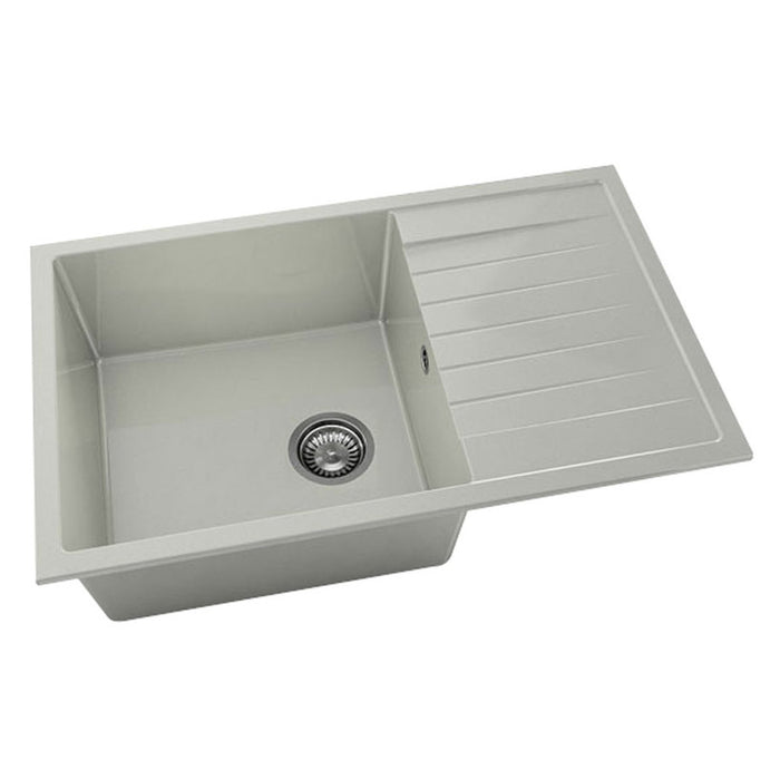 COMPOSITE KITCHEN SINK 80X49 CM. FAT 228 POLYMER MARBLE