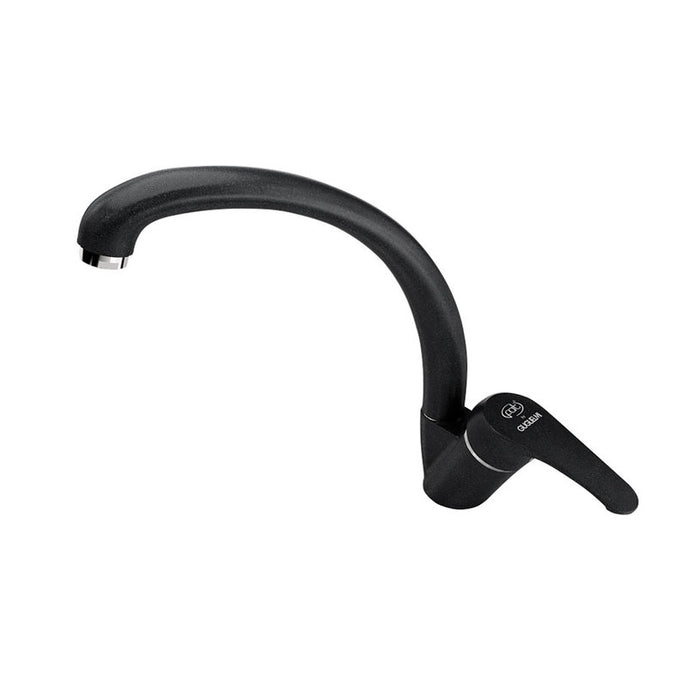 KITCHEN MIXER WITH GRANITE COATING BLACK FAT 08910-1008