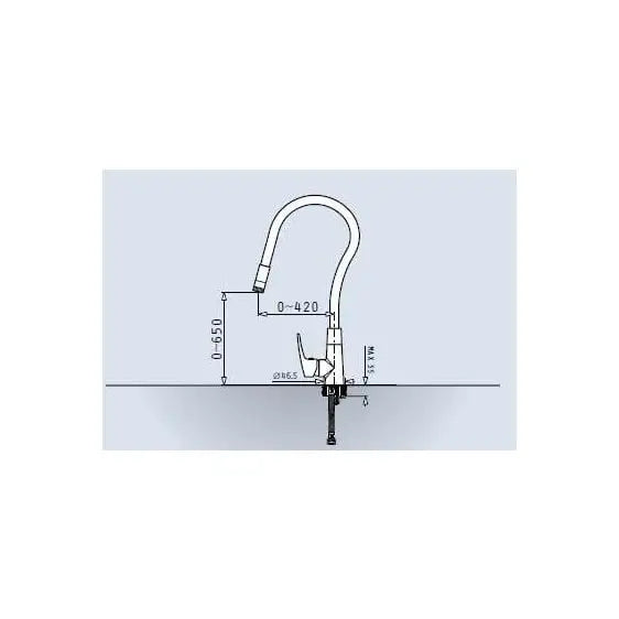 Faucet PYRAMIS Aurellia 090942101 - Смесители за кухни<<<Смесители за вода<<<Уреди за вграждане<<<TechnoMix